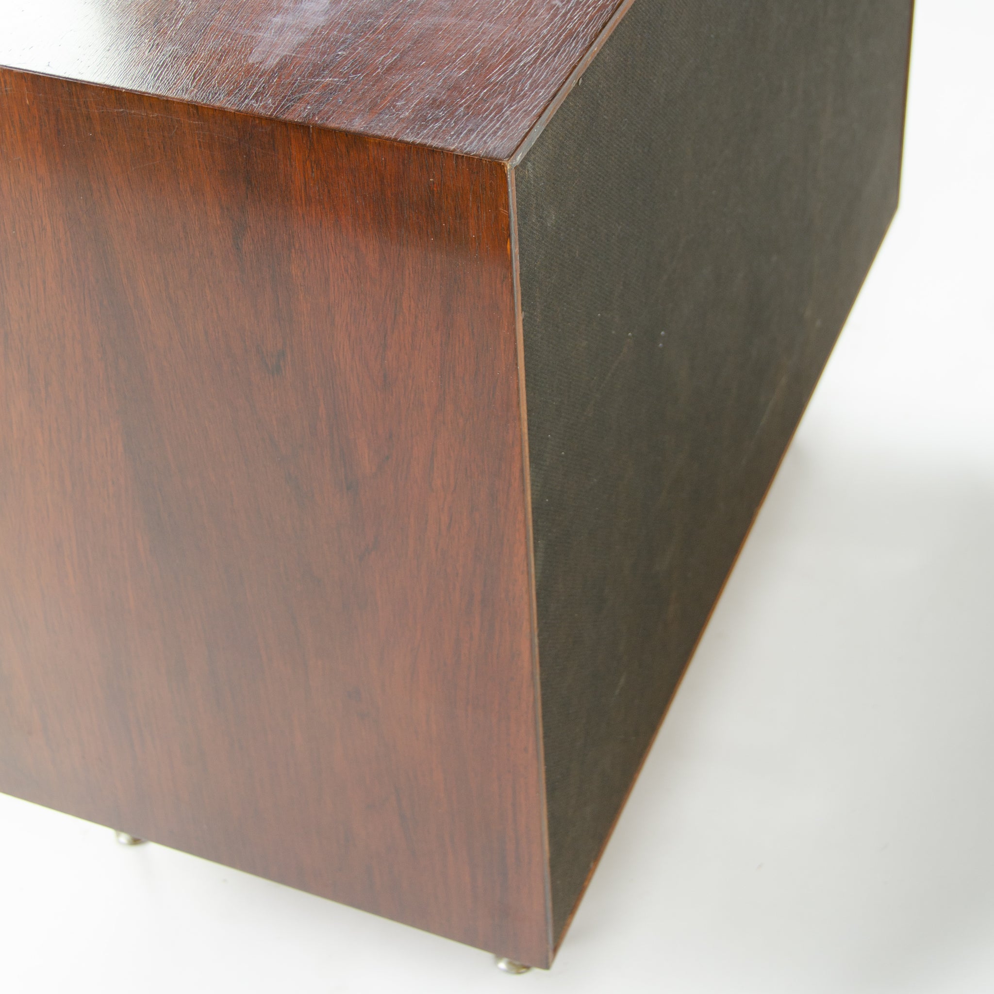 SOLD 1950s George Nelson Herman Miller Thin Edge Rosewood Dresser Cabinet Original