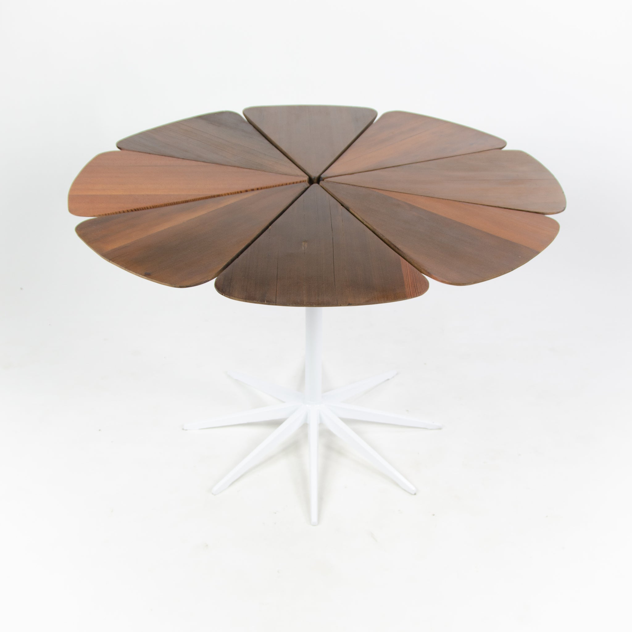 1960s Petal Dining Table by Richard Schultz For Knoll International Vintage Redwood
