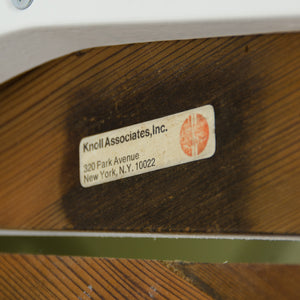 1960s Petal Dining Table by Richard Schultz For Knoll International Vintage Redwood