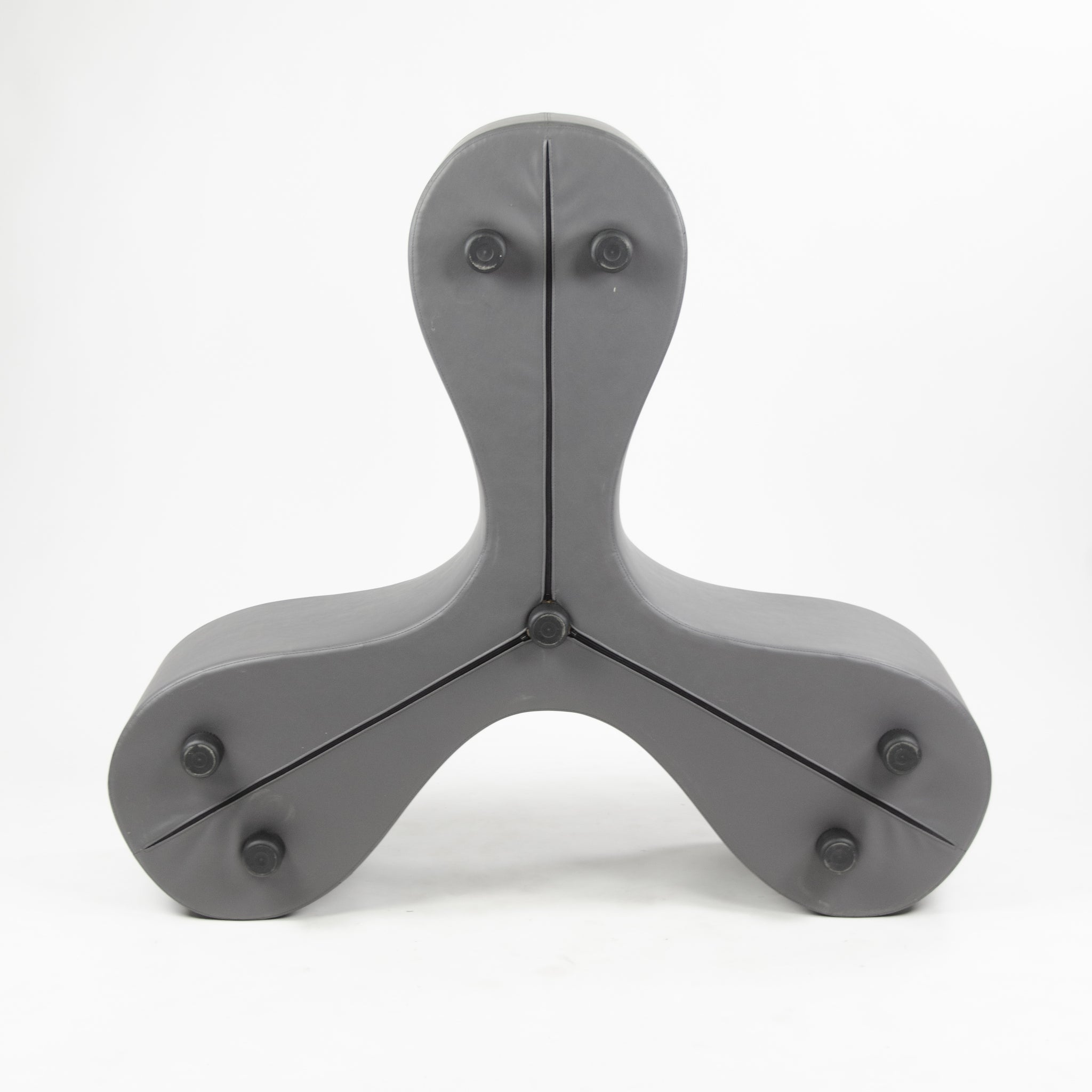 SOLD SANAA for Vitra Flower Bench with Gray Upholstery, 4 Available