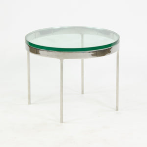 SOLD Nicos Zographos Designs Limited Stainless Side End Table