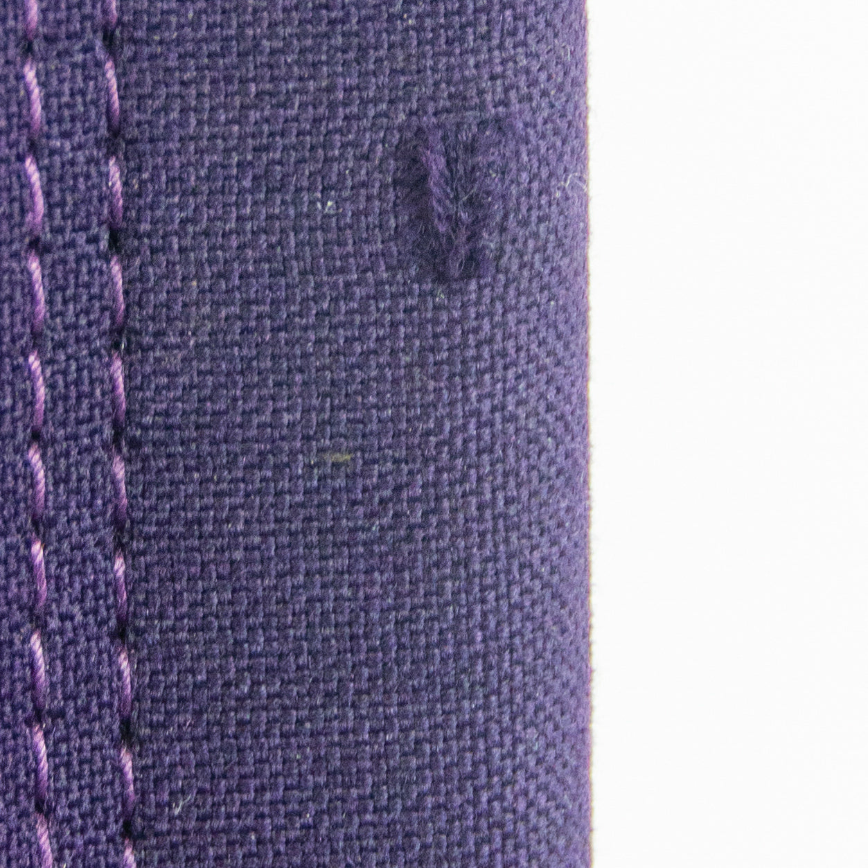 SOLD 1980s Hans Ullrich Bitsch for Kusch+Co Dining Side Chairs Purple Fabric Pair