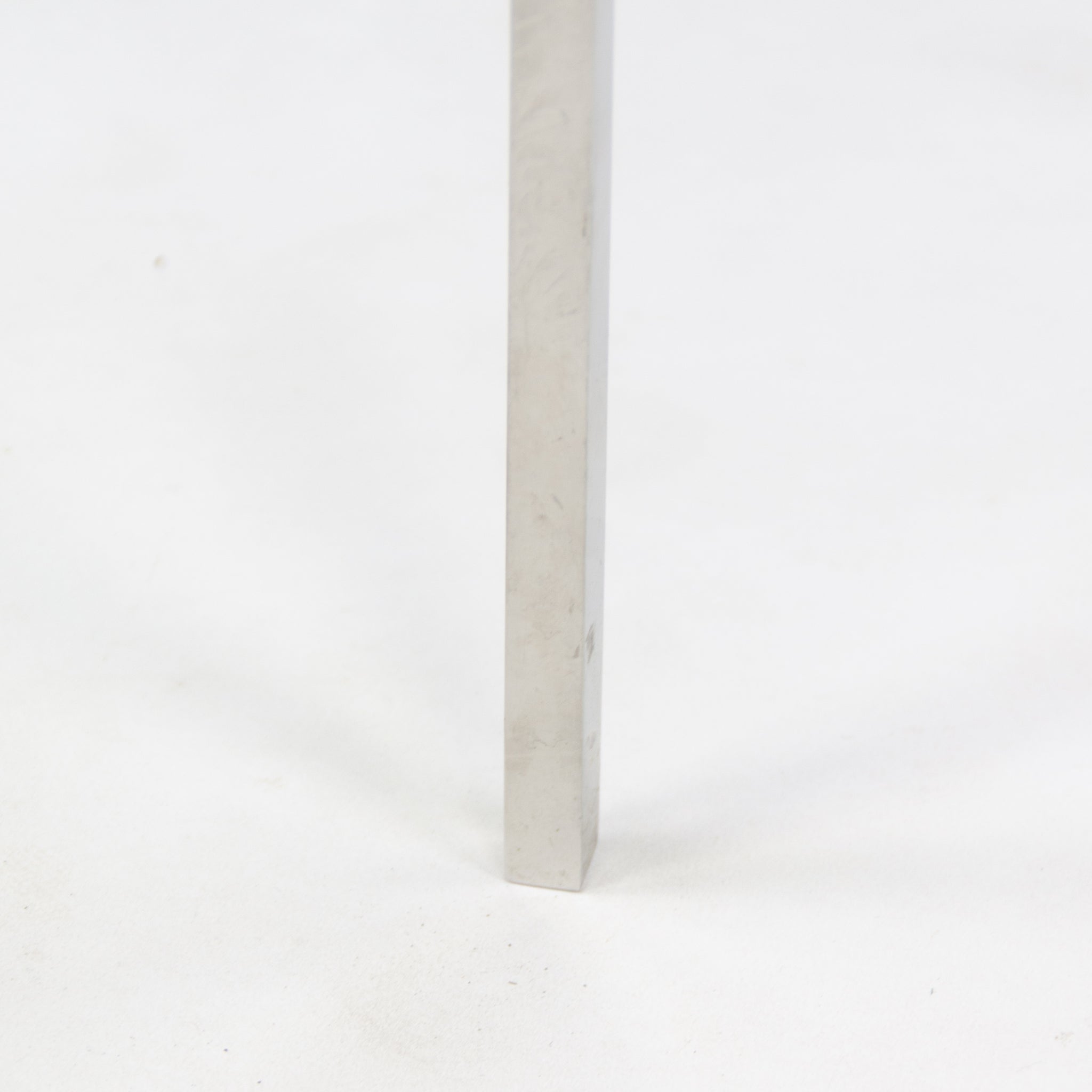 SOLD Nicos Zographos Designs Limited Stainless Cocktail End Table