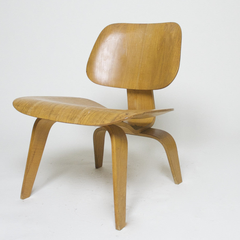 SOLD Eames Evans Herman Miller 1948/49 LCW Early Rare Chair, All Original With Label