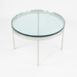 SOLD Nicos Zographos Designs Limited Stainless Cocktail End Table