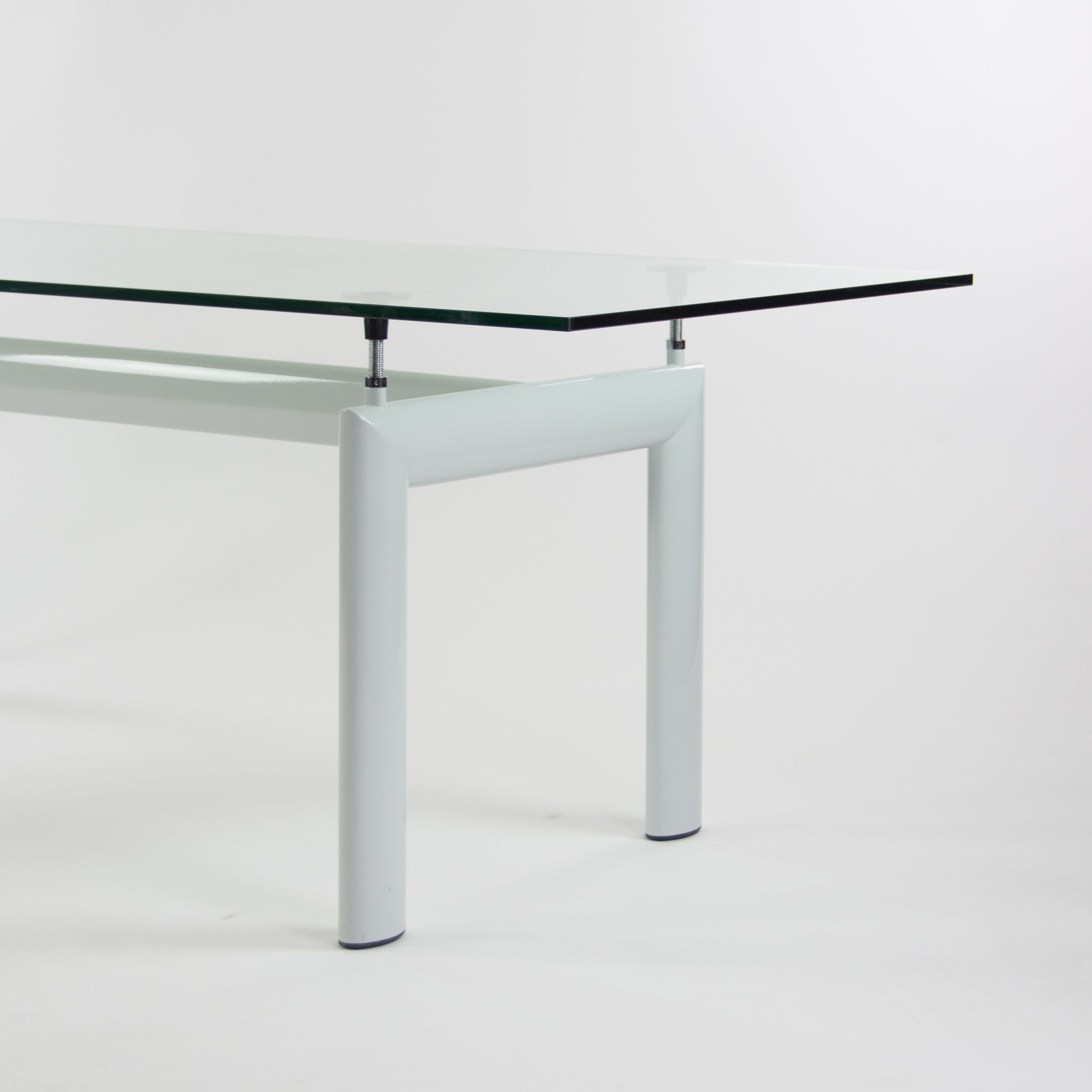 SOLD Le Corbusier Perriand Jeanneret Cassina LC6 Italy Dining Table 88in Grey