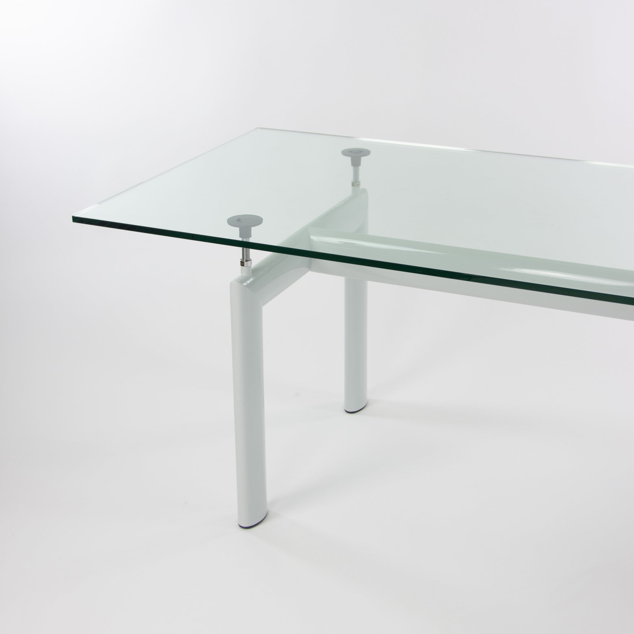 SOLD Le Corbusier Perriand Jeanneret Cassina LC6 Italy Dining Table 88in Grey