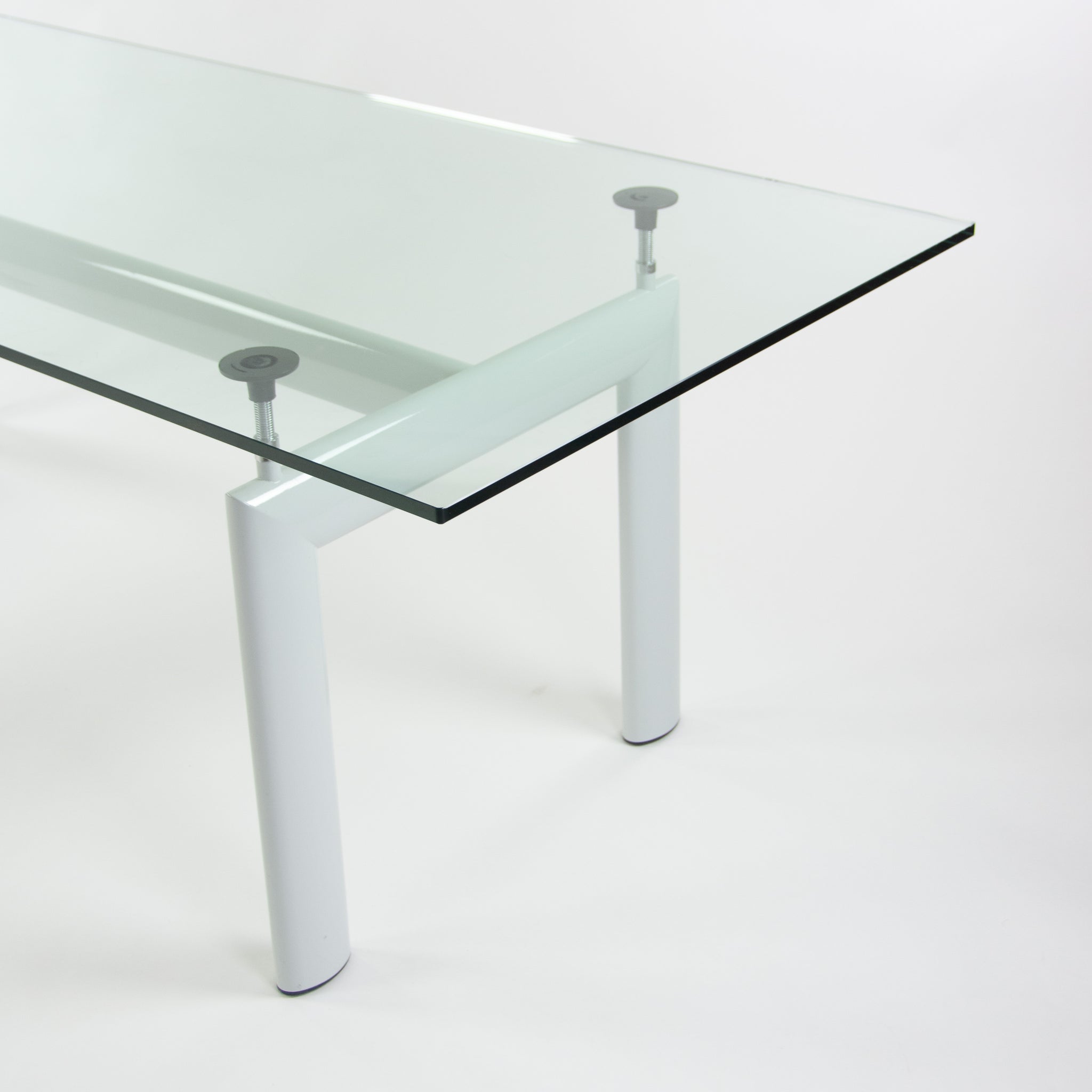 SOLD Le Corbusier Perriand Jeanneret Cassina LC6 Italy Dining Table 88in Grey