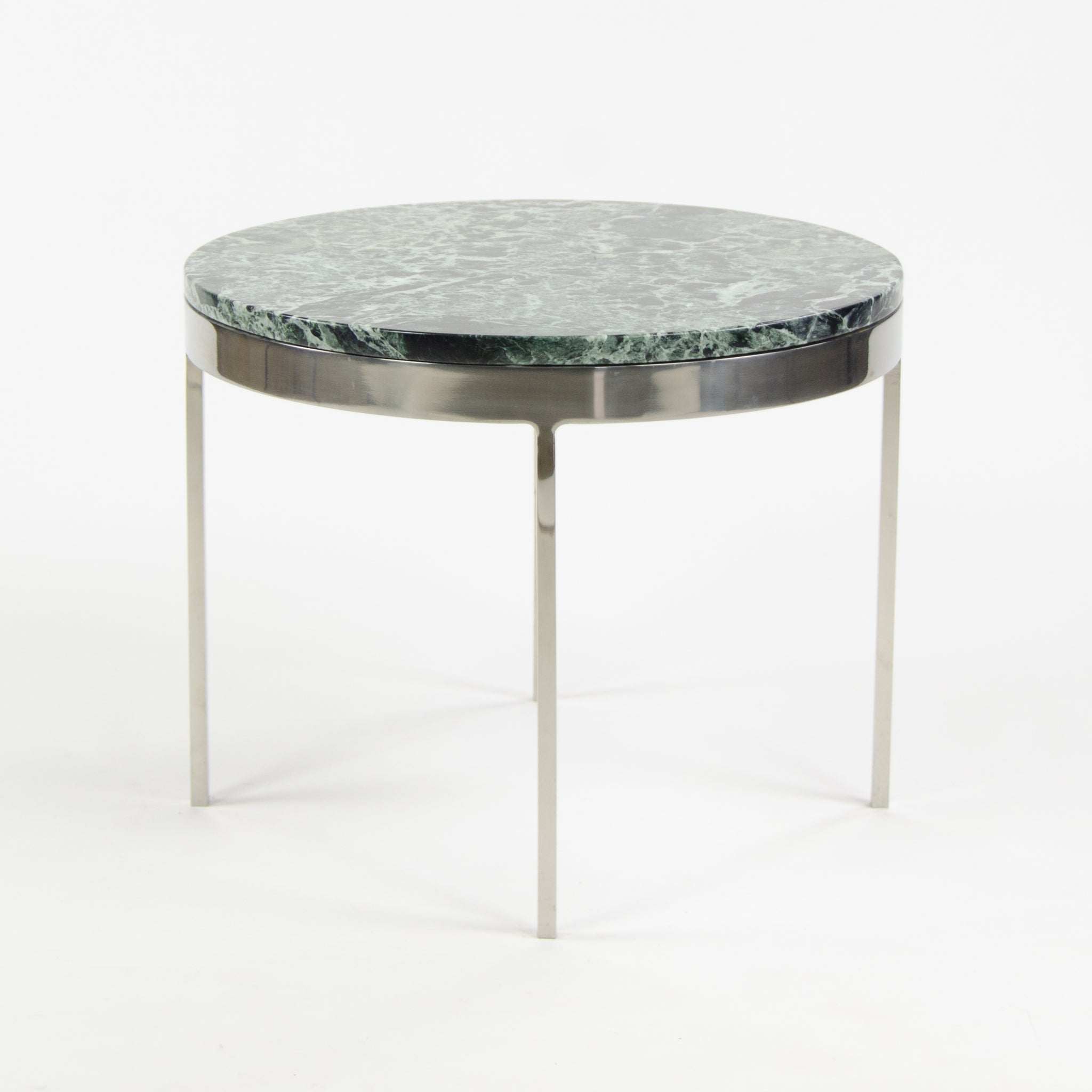SOLD Nicos Zographos Designs Limited Stainless Side End Table