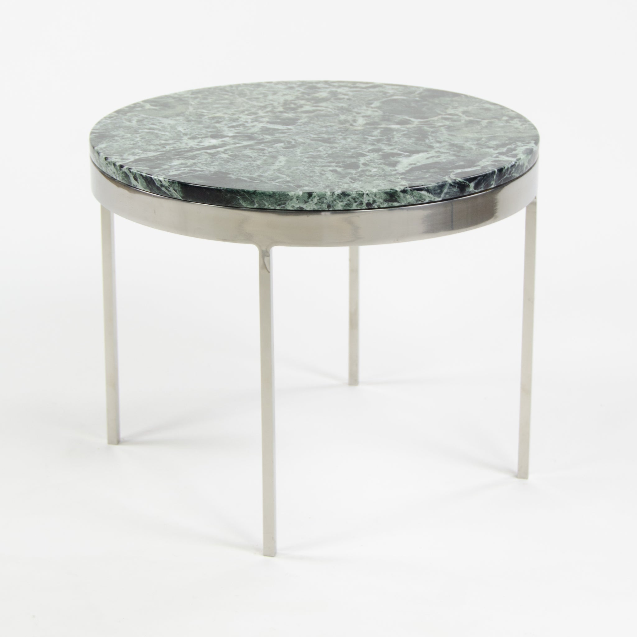 SOLD Nicos Zographos Designs Limited Stainless Side End Table