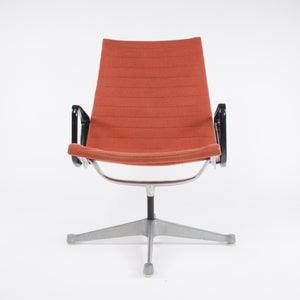 SOLD 2x Museum Quality Eames Herman Miller Aluminum Group Lounge Chairs, Fabric, MINT