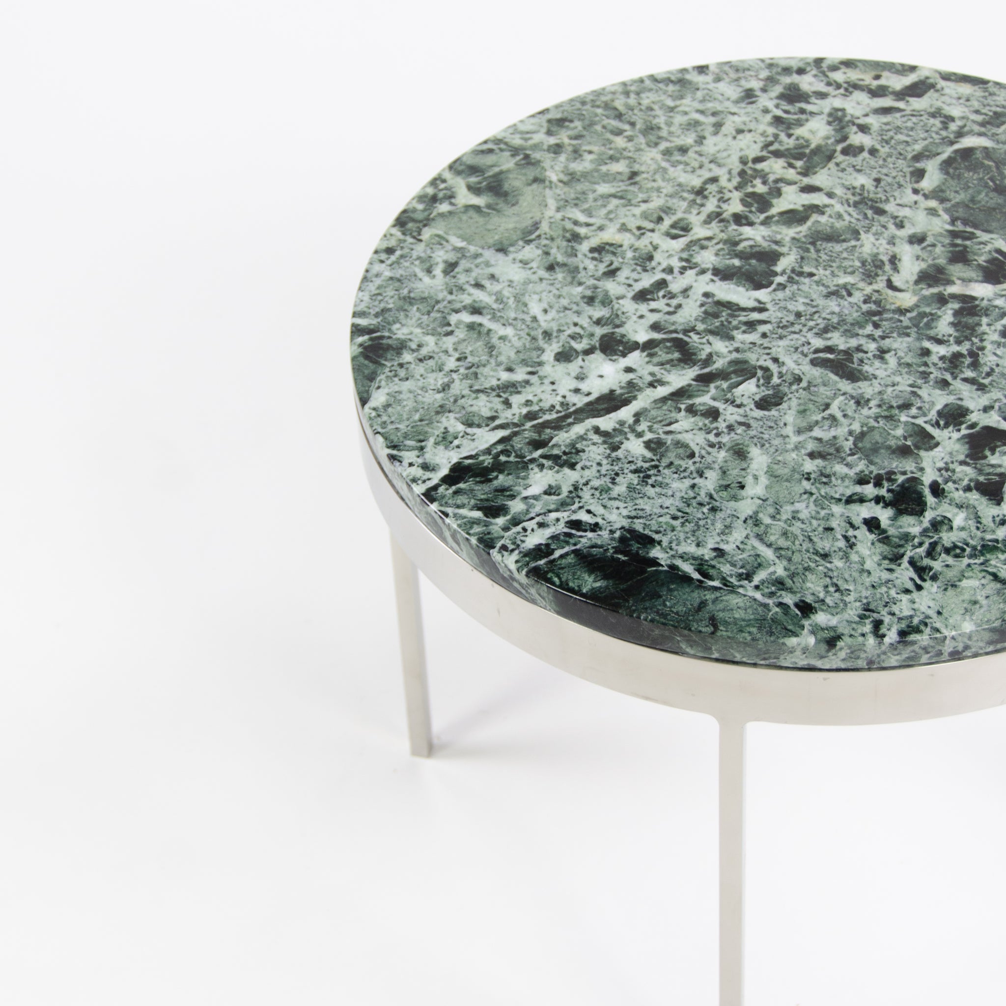 SOLD Nicos Zographos Designs Limited Stainless Side End Table