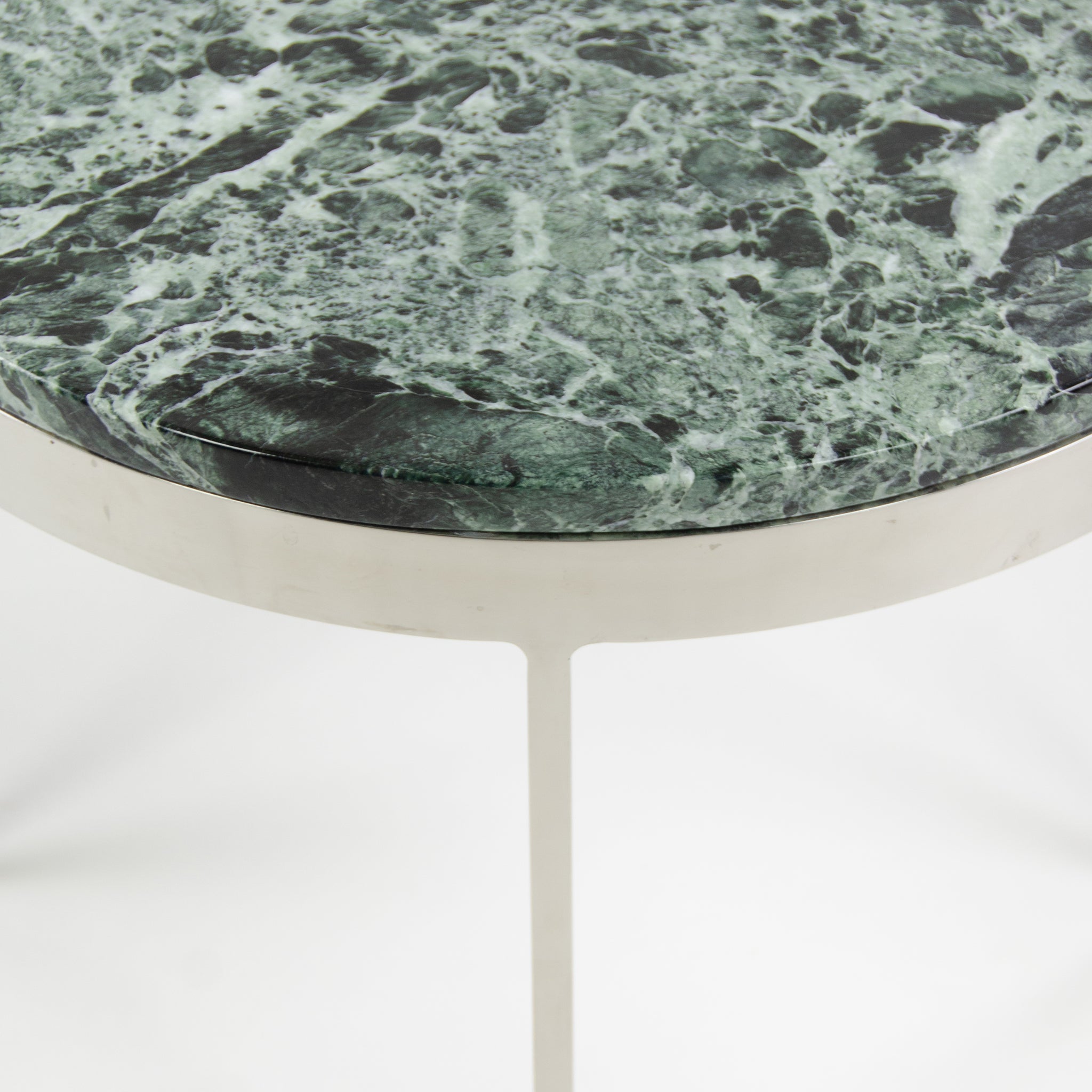 SOLD Nicos Zographos Designs Limited Stainless Side End Table