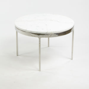 SOLD Nicos Zographos Designs Limited Stainless Cocktail End Table