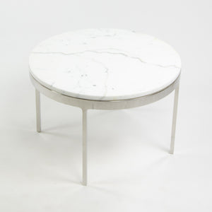 SOLD Nicos Zographos Designs Limited Stainless Cocktail End Table