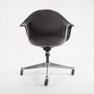 SOLD Herman Miller 1981 Eames Red / Black DAT-1 Fiberglass Rolling Desk Chair MINT