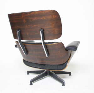 SOLD 1970's Herman Miller Eames Lounge Chair & Ottoman Rosewood 670 671