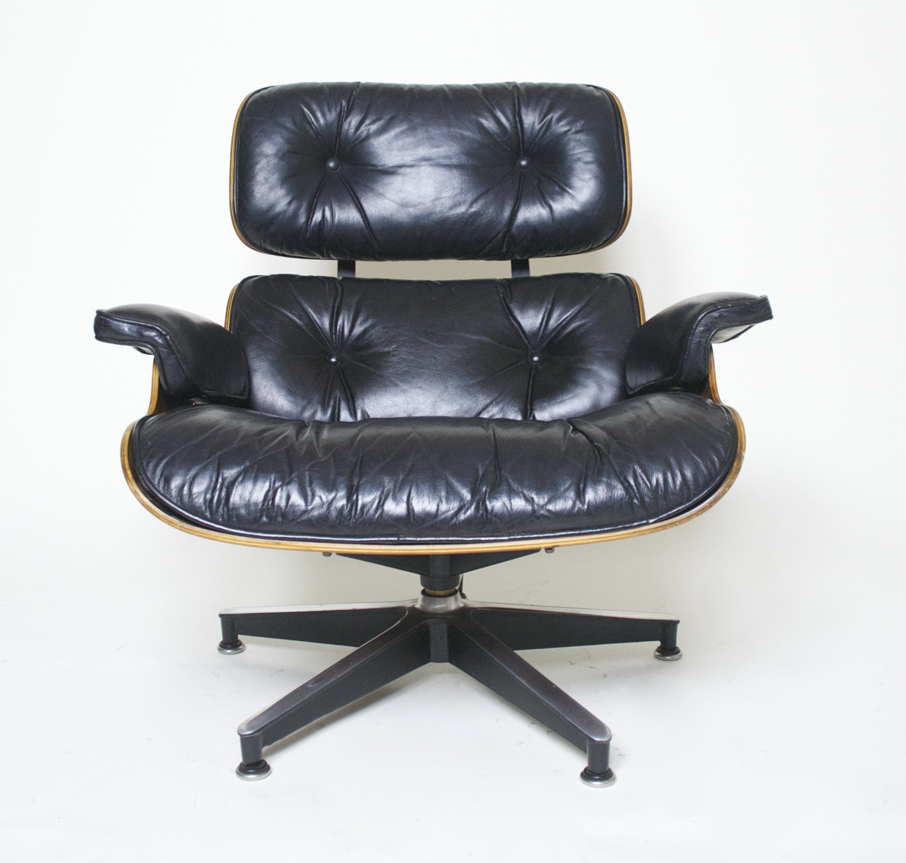 SOLD 1970's Herman Miller Eames Lounge Chair & Ottoman Rosewood 670 671