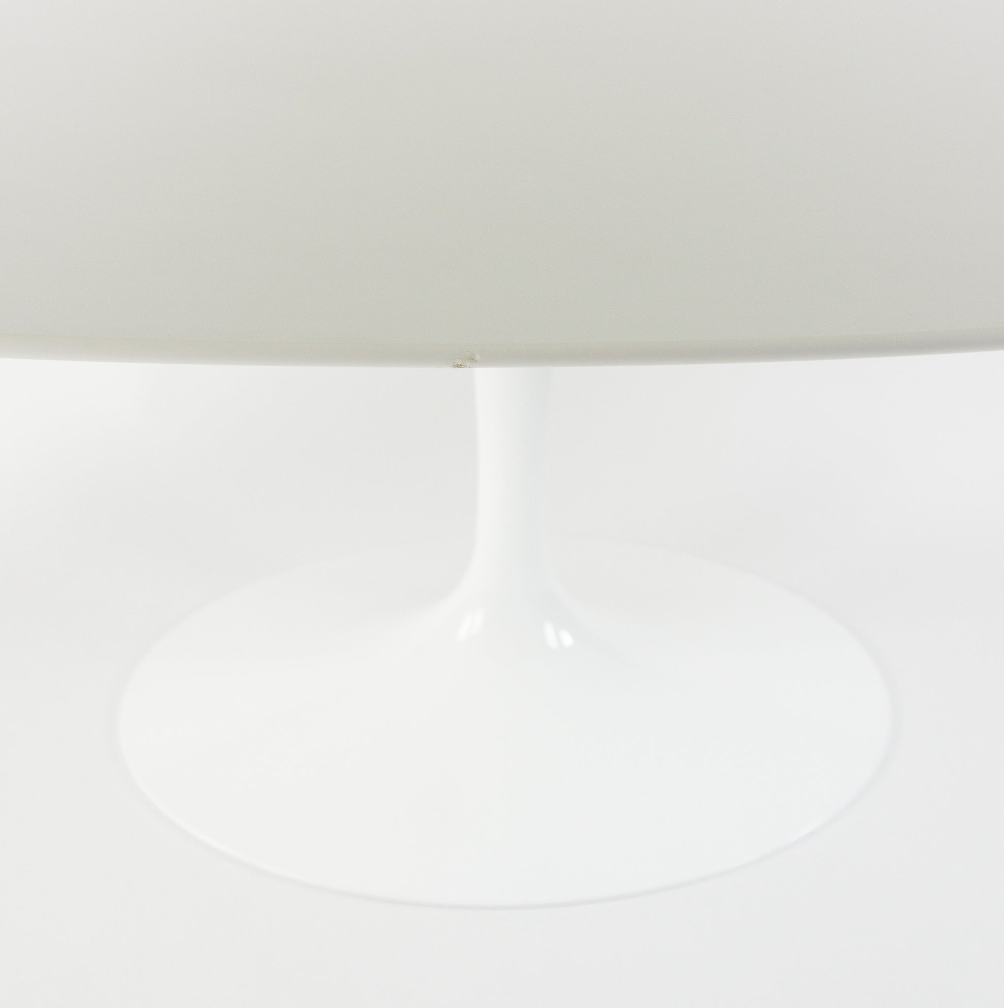 SOLD Eero Saarinen for Knoll 2019 96 inch White Laminate Oval Tulip Dining Table