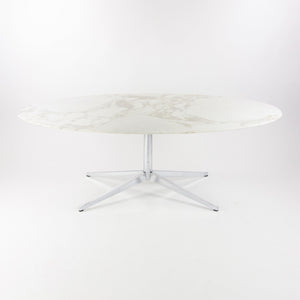 2007 Florence Knoll 78 in Calacatta Marble Dining Conference Table 2x Available