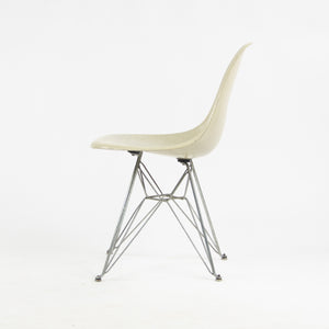 SOLD Herman Miller Eames 1951 Fiberglass Side Shell Chair Ivory Eiffel Tower Base DKR