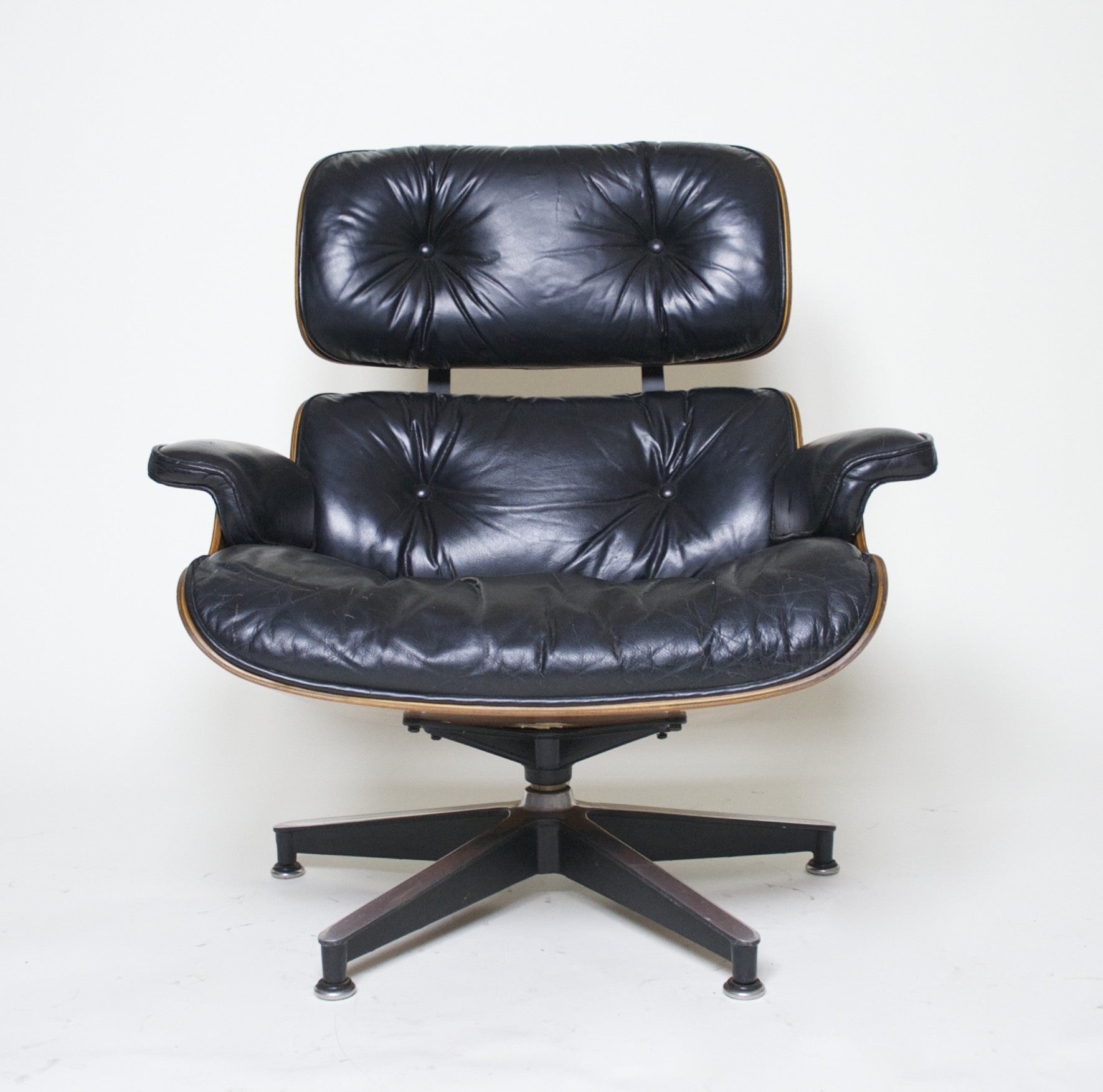 SOLD 1970's Herman Miller Eames Lounge Chair & Ottoman Rosewood 670 671