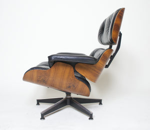 SOLD 1970's Herman Miller Eames Lounge Chair & Ottoman Rosewood 670 671