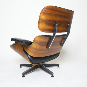 SOLD 1970's Herman Miller Eames Lounge Chair & Ottoman Rosewood 670 671