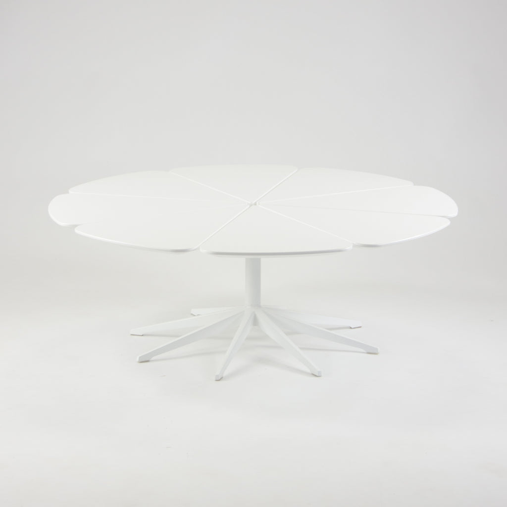 SOLD Richard Schultz Knoll Petal Coffee Table White High Density Polyurethane