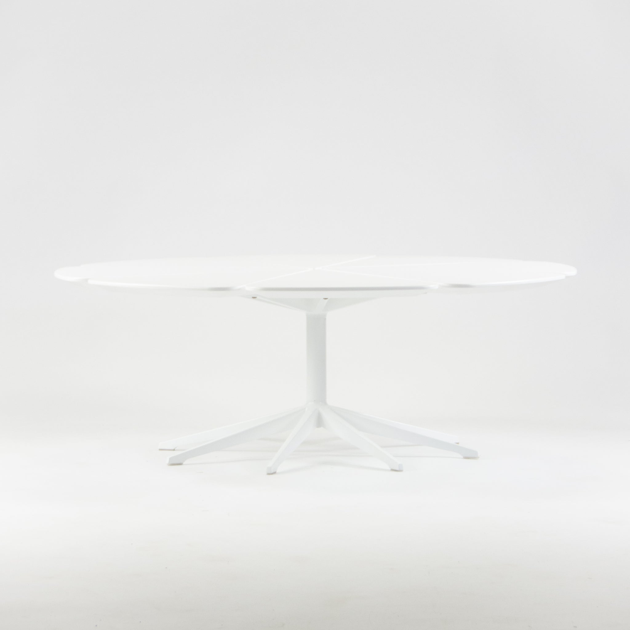 SOLD Richard Schultz Knoll Petal Coffee Table White High Density Polyurethane