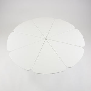 SOLD Richard Schultz Knoll Petal Coffee Table White High Density Polyurethane