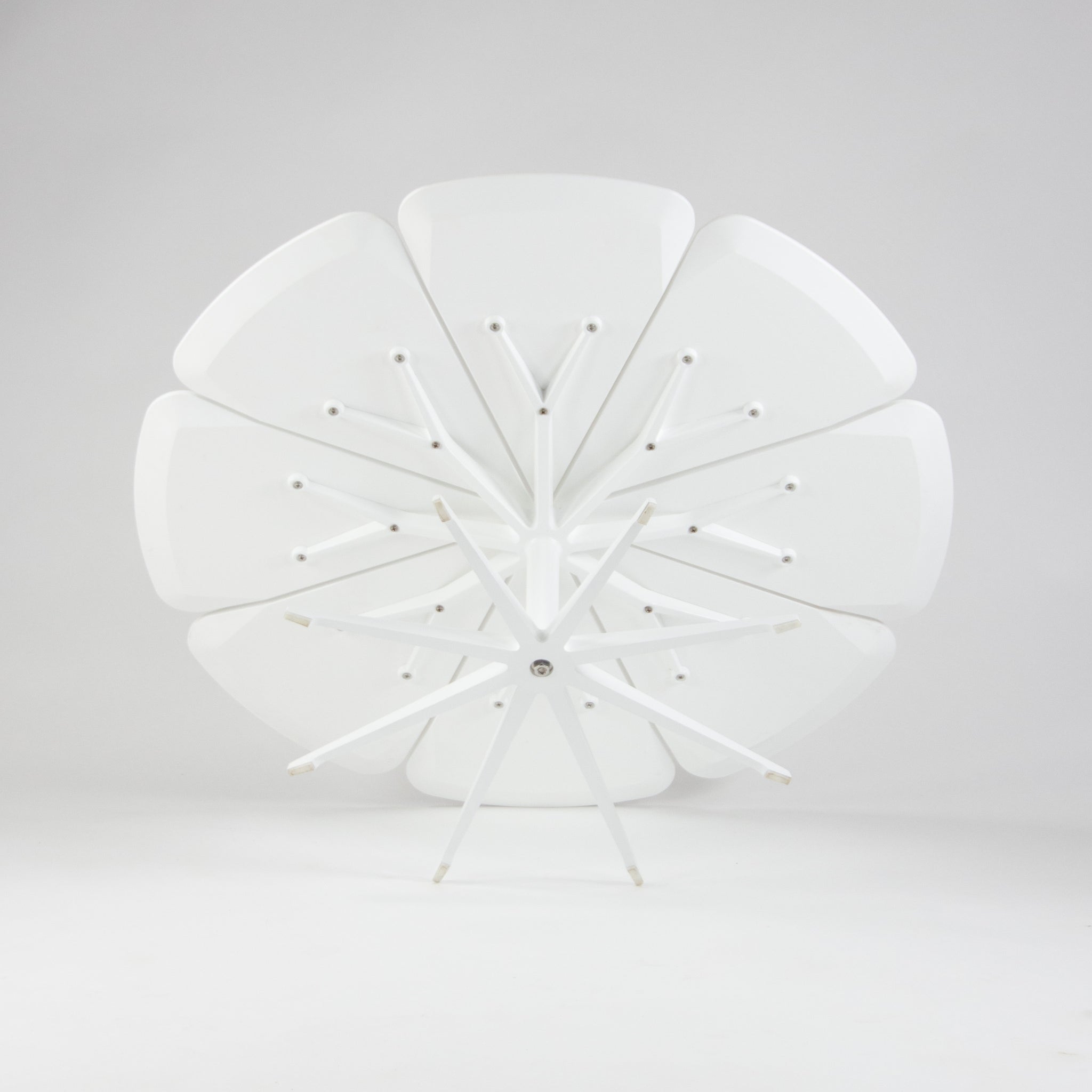 SOLD Richard Schultz Knoll Petal Coffee Table White High Density Polyurethane