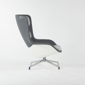 SOLD Herman Miller Grey Fabric Striad High Back Lounge Chair Markus Jehs Jürgen Laub