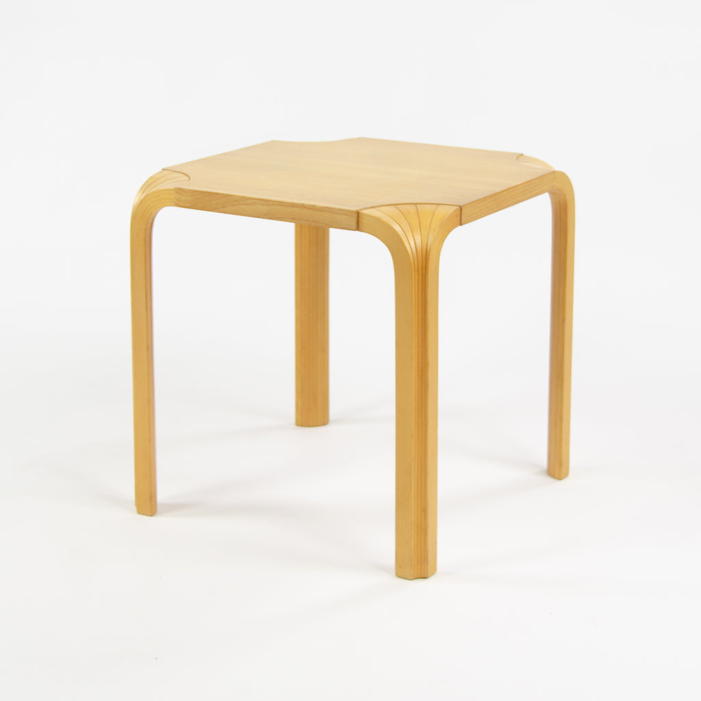 SOLD 1950's Alvar Aalto Fan Leg Side End Table Artek Finmar Finsven Knoll Finland