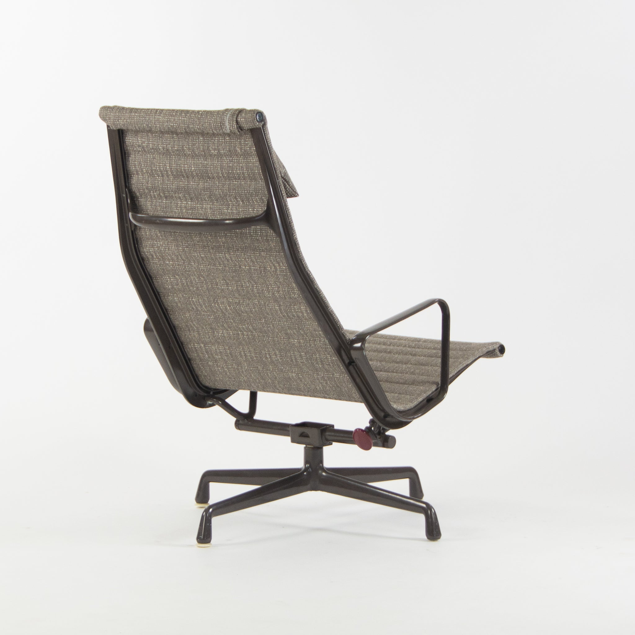 SOLD 1990's Eames Herman Miller Aluminum Group Lounge Chair w/ Ottoman