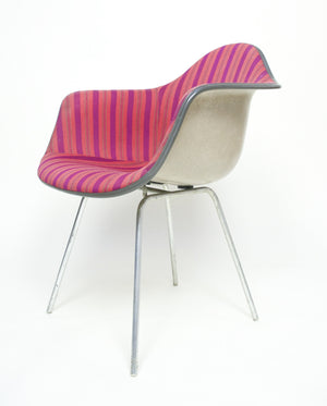 SOLD 1960's Alexander Girard Miller Stripe Eames Herman Miller Chairs, Extremely Rare