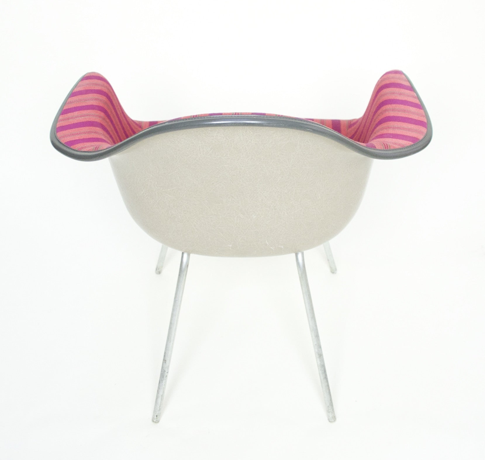 SOLD 1960's Alexander Girard Miller Stripe Eames Herman Miller Chairs, Extremely Rare