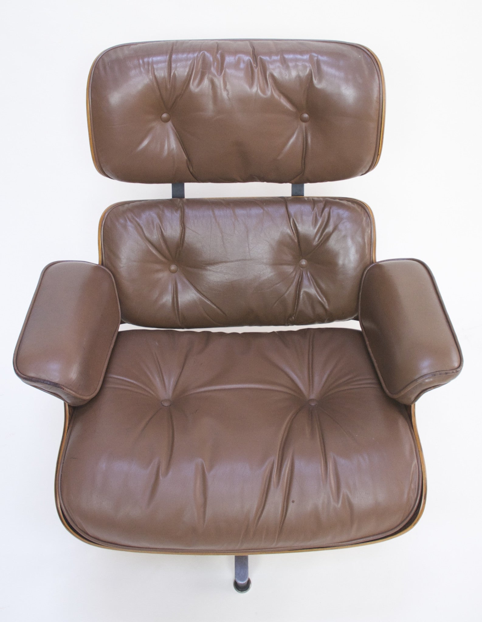 SOLD 1970's Herman Miller Eames Lounge Chair & Ottoman Rosewood 670 671