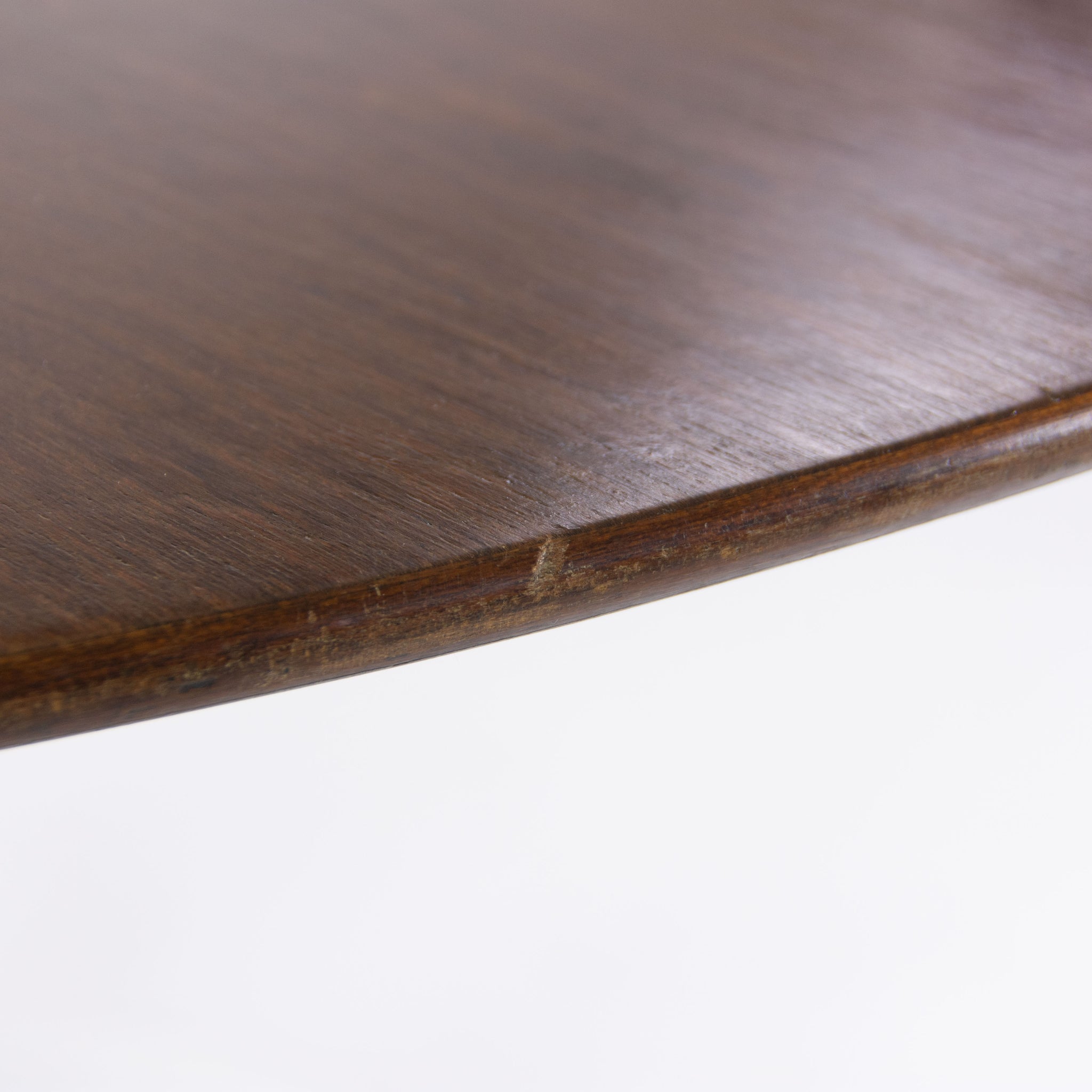 SOLD Eero Saarinen 54 Inch Tulip Dining Table Walnut White Knoll Base Vintage