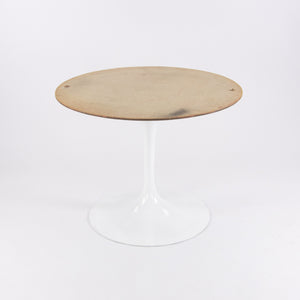 SOLD Eero Saarinen 54 Inch Tulip Dining Table Walnut White Knoll Base Vintage