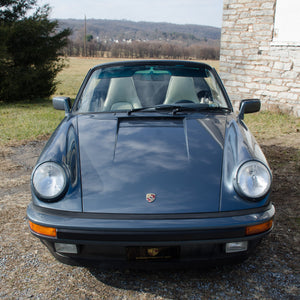 SOLD 1987 Porsche 911 Carrera 2-Door Venetian Blue Cabriolet Rebuilt Engine MINT