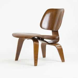 SOLD 1947 Eames Evans Herman Miller LCW Lounge Chair Wood Walnut