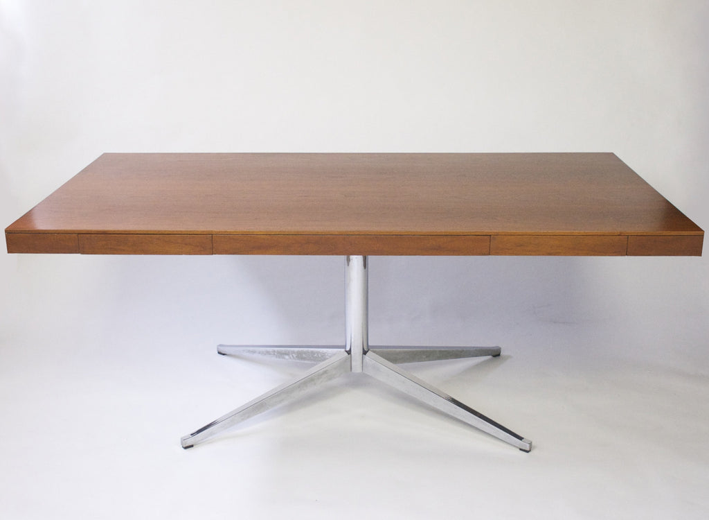 SOLD Knoll International Florence Knoll Executive Desk Teak