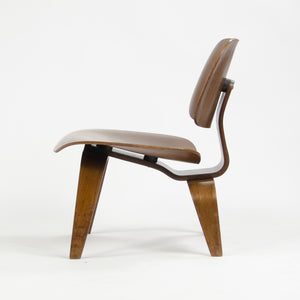 SOLD 1947 Eames Evans Herman Miller LCW Lounge Chair Wood Walnut