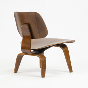 SOLD 1947 Eames Evans Herman Miller LCW Lounge Chair Wood Walnut