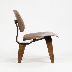 SOLD 1947 Eames Evans Herman Miller LCW Lounge Chair Wood Walnut