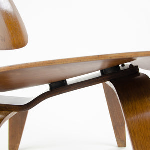 SOLD 1947 Eames Evans Herman Miller LCW Lounge Chair Wood Walnut