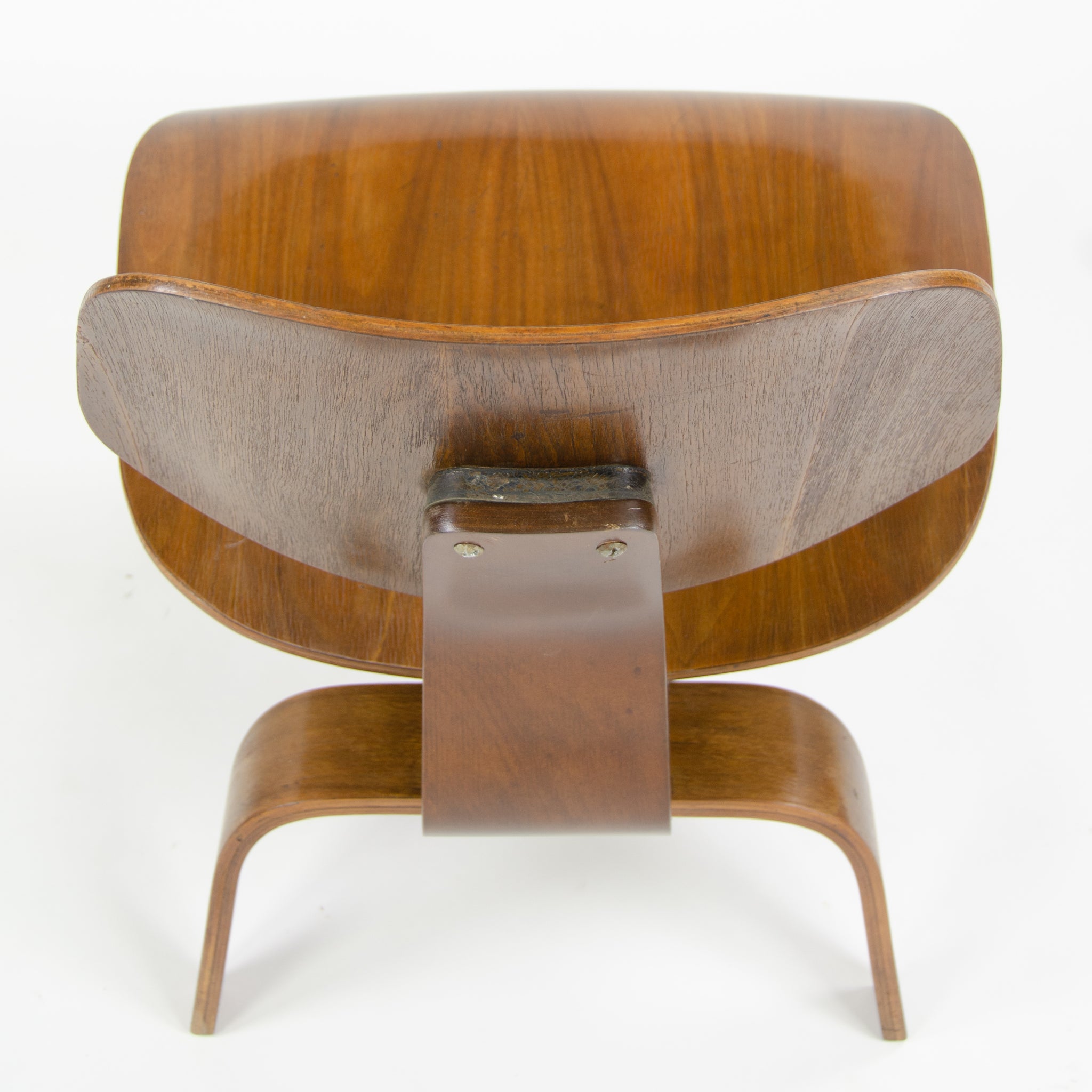 SOLD 1947 Eames Evans Herman Miller LCW Lounge Chair Wood Walnut