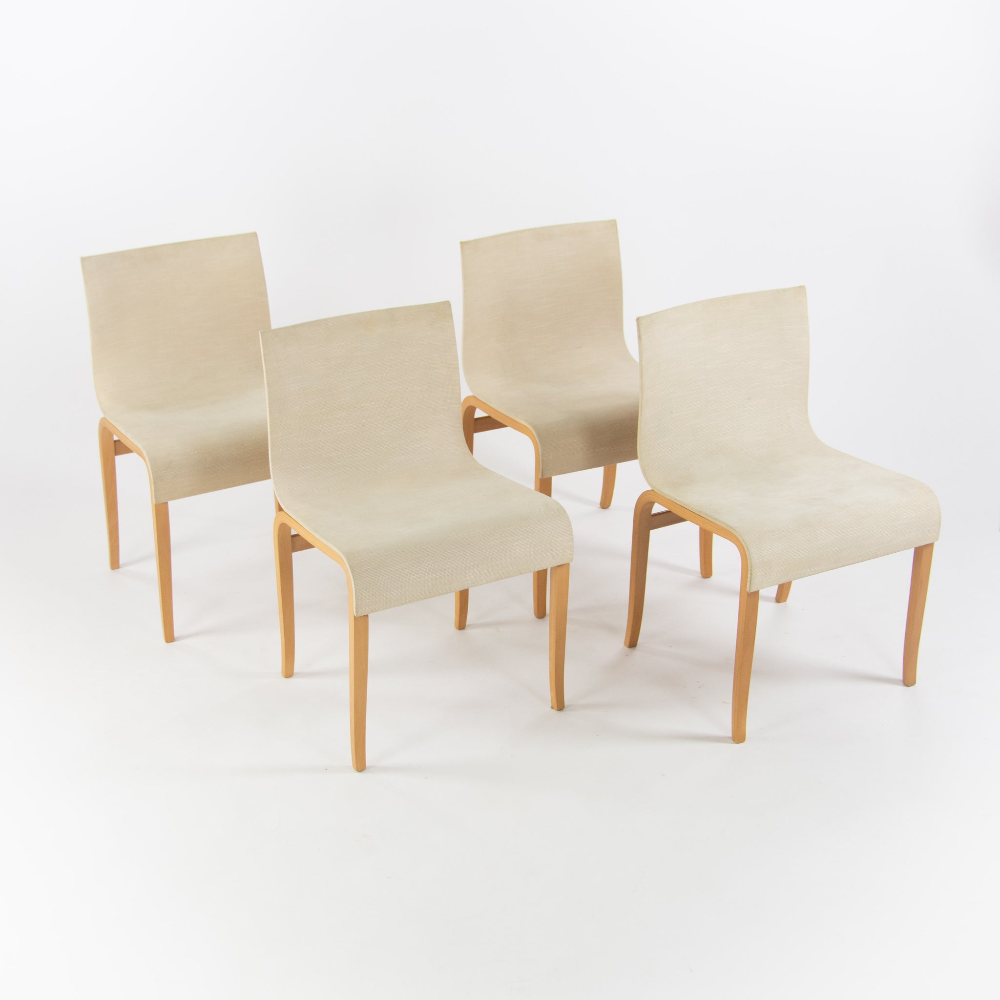 1990s Set of Crassevig & Knoll Gina / Ginotta Dining Chairs by Enrico Franzolini