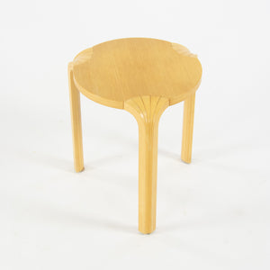 SOLD 1950's Alvar Aalto Fan Leg Side End Table Artek Finmar Finsven Finland
